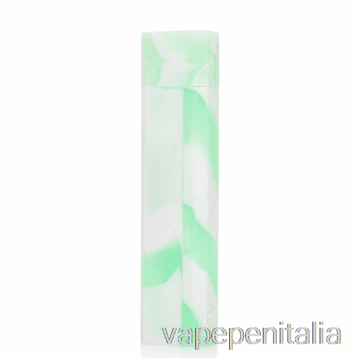 Penna Vape Bianco Rinoceronte Silicone Dab Out [quarzo] Bianco Menta (bagliore UV)